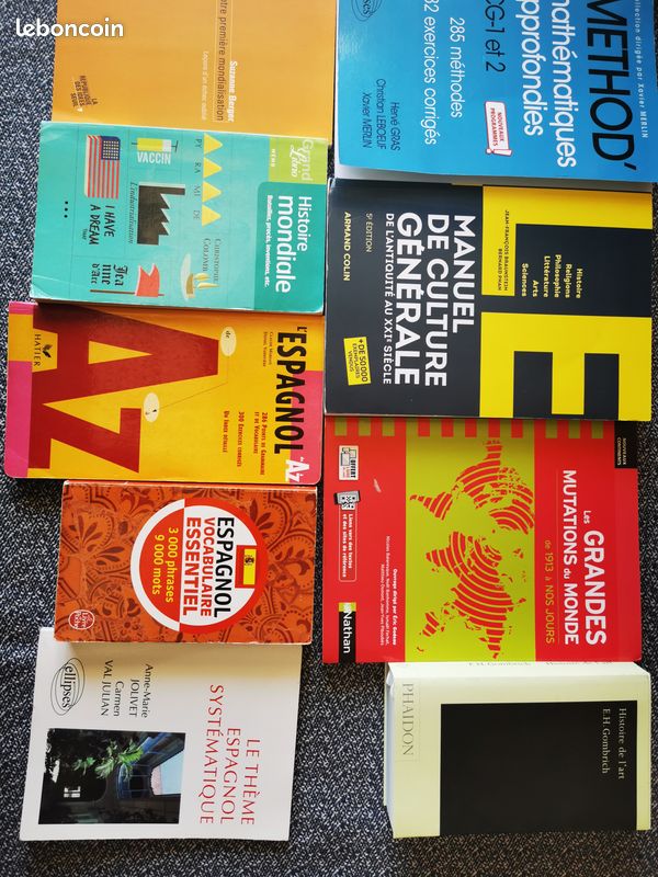 Livres classe Prépa ECG1 & 2 (image 1)