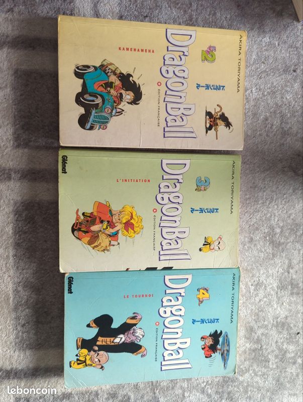 Manga dragon ball 2, 3 et 4 (image 1)