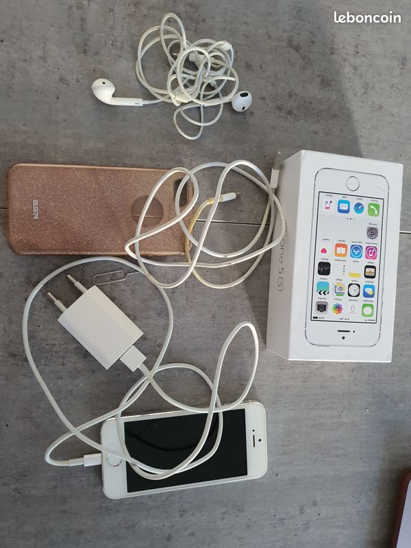 IPhone 5s silver 16 GB (image 3)