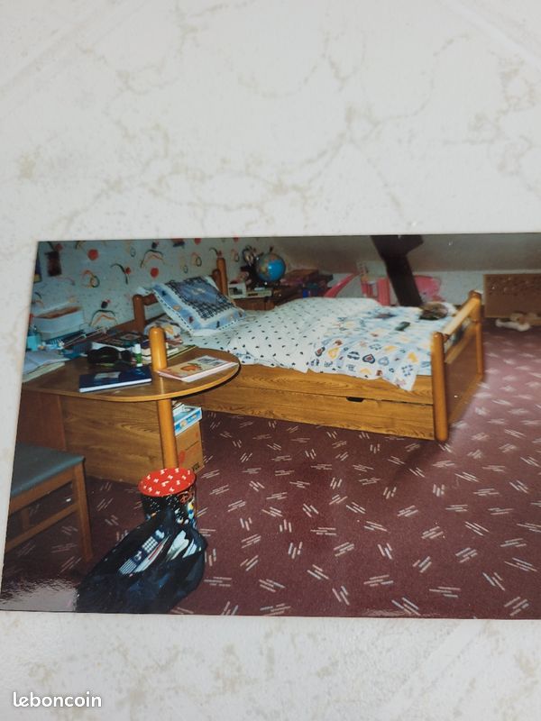 Chambre enfant 2 lits de 90 superposables (image 1)