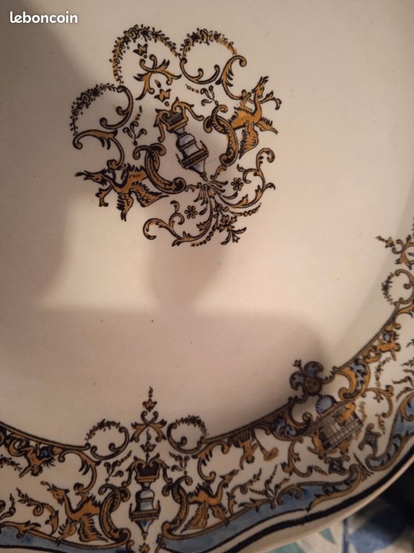 Superbe assiette de collection GIEN (image 2)