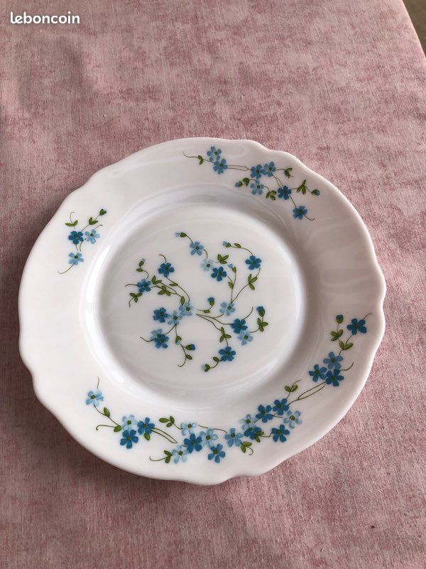 6 assiettes à dessert Arcopal veronica - Arts de la table