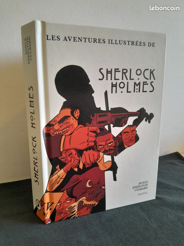 BD: "Les aventures illustrées de Sherlock Holmes" (Akileos EO 2015) (image 1)