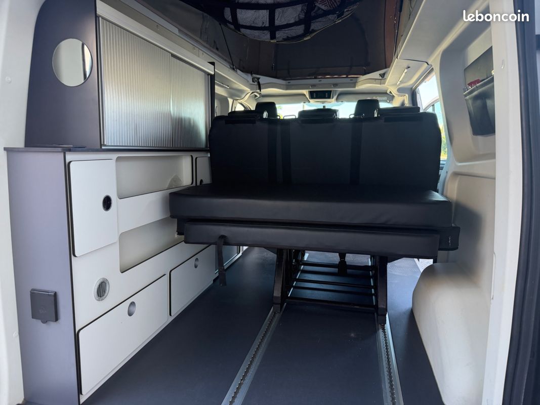 FORD TRANSIT CUSTOM PANAMA P10 105CH VAN AMÉNAGÉ - TRÈS BIEN ÉQUIPé (image 18)