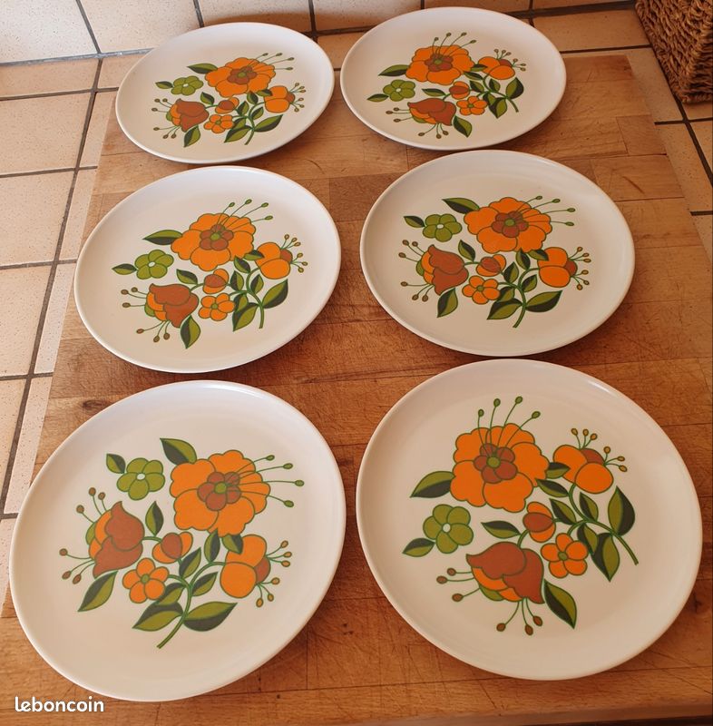 Lot 24 pièces vaisselle vintage TEFAL (image 7)