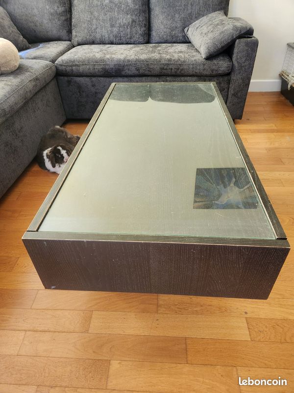 Table basse marron (image 2)