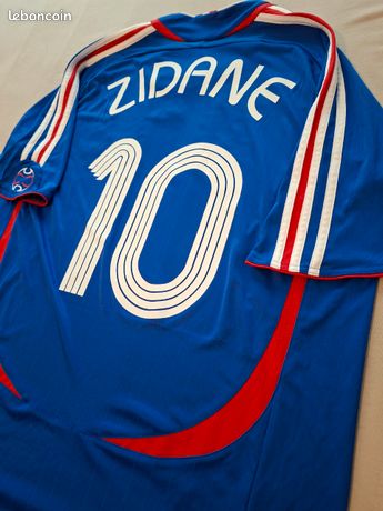 Maillot Officiel Coupe Du Monde 2006 France Zidane – Taille XL, Neuf Avec étiquettes