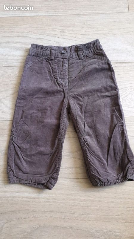 Pantalon velours 12 mois (image 3)