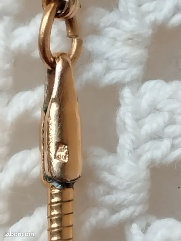 Collier Torque Ethnique Signé - Pendentif Inspiré Ethnique, Argenté - Occasion Vintage