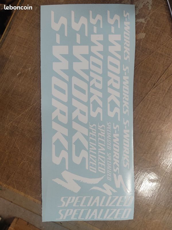 Stickers, kit déco vélo. Specialized, s- works (image 1)
