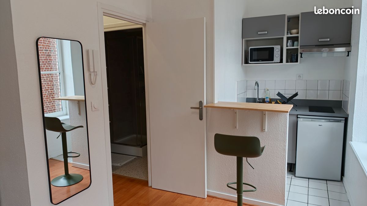 Appartement 1 pièce 21 m² · à Lille · 21 m² · 600 €/mois