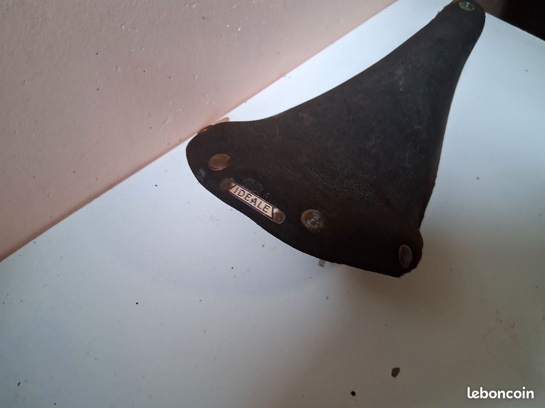 SELLE CUIR IDÉALE DIAGONALE NOS VÉLO ANCIEN VINTAGE ROAD