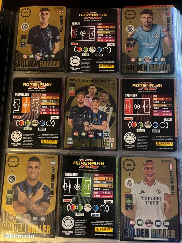 Panini adrenalyn xl fifa club world cup 2025 – collection à 90 % complète (image 2)