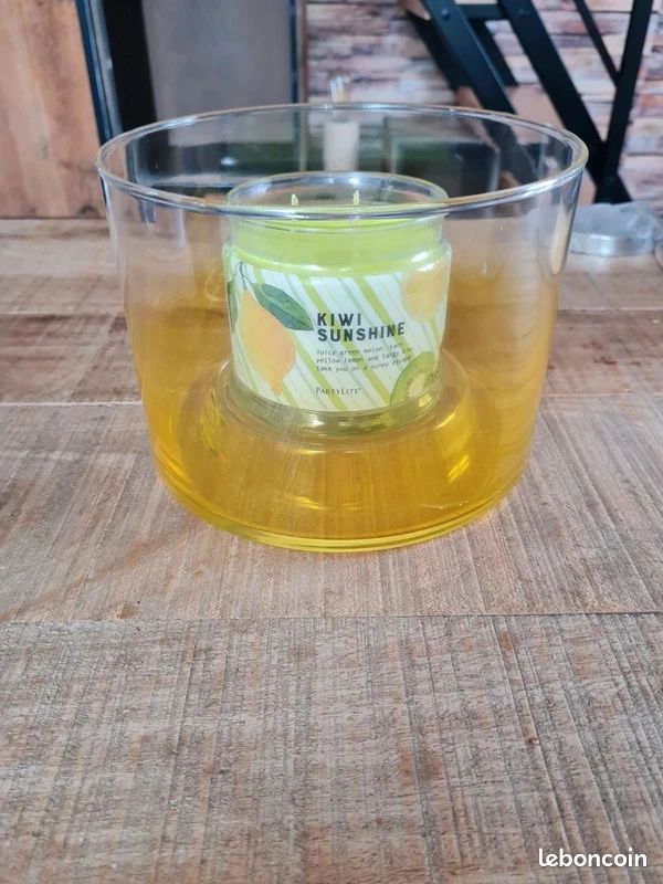 Bougie Parfumée Artisanale – Pot En Verre Soufflé à La Main – France