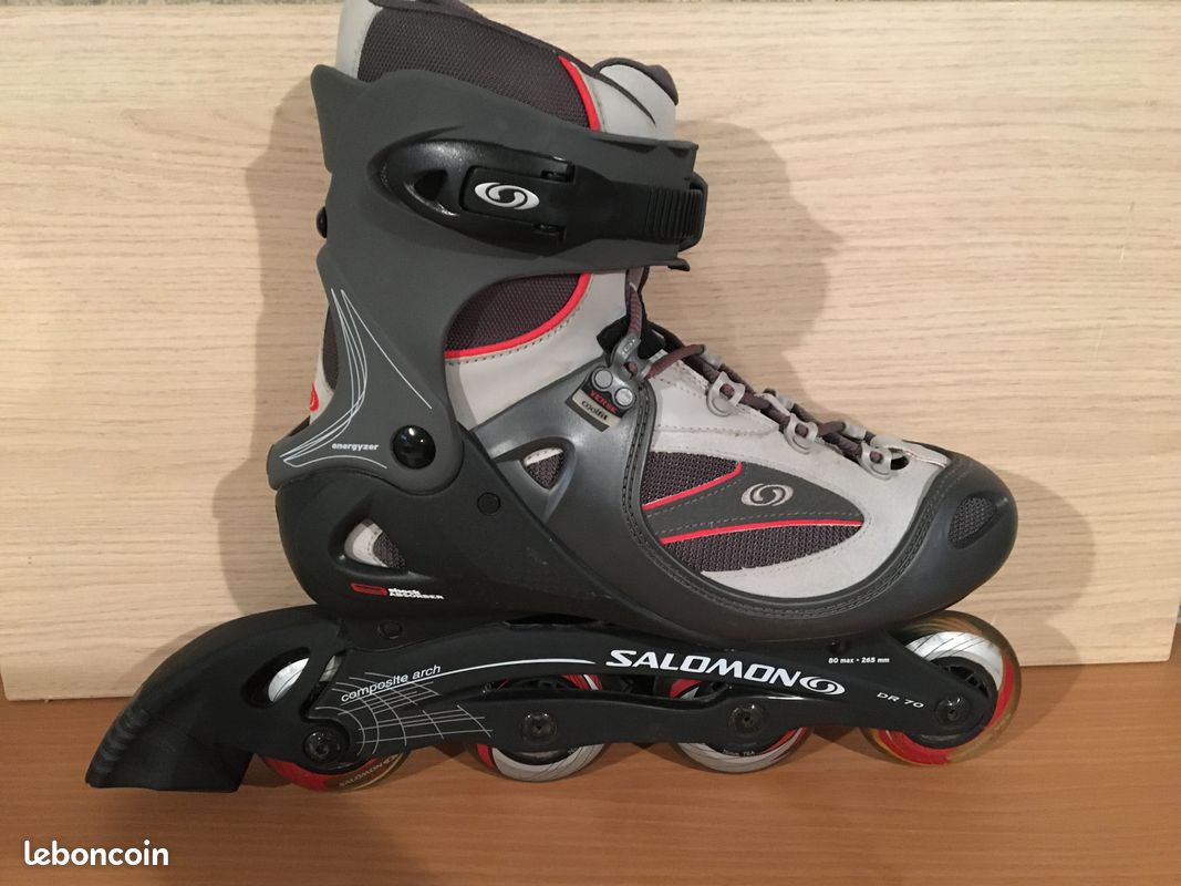 Roller SALOMON homme taille 43 1/3 - NEUFS (image 1)