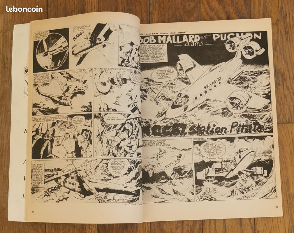 Ancien magazine bd Bob maillard années 70 Vintage (image 3)