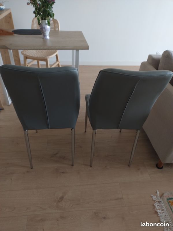 Chaises de salle à manger conforama - Lenna (image 2)