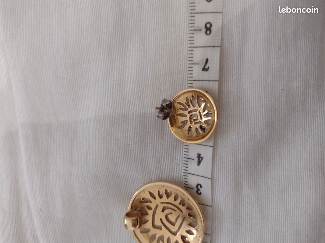 Pendentif et boucles d'oreilles (image 5)