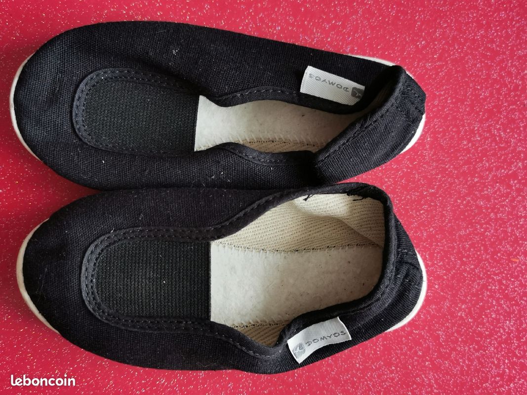 Ballerines gym P. 25 noires Domyos (image 1)