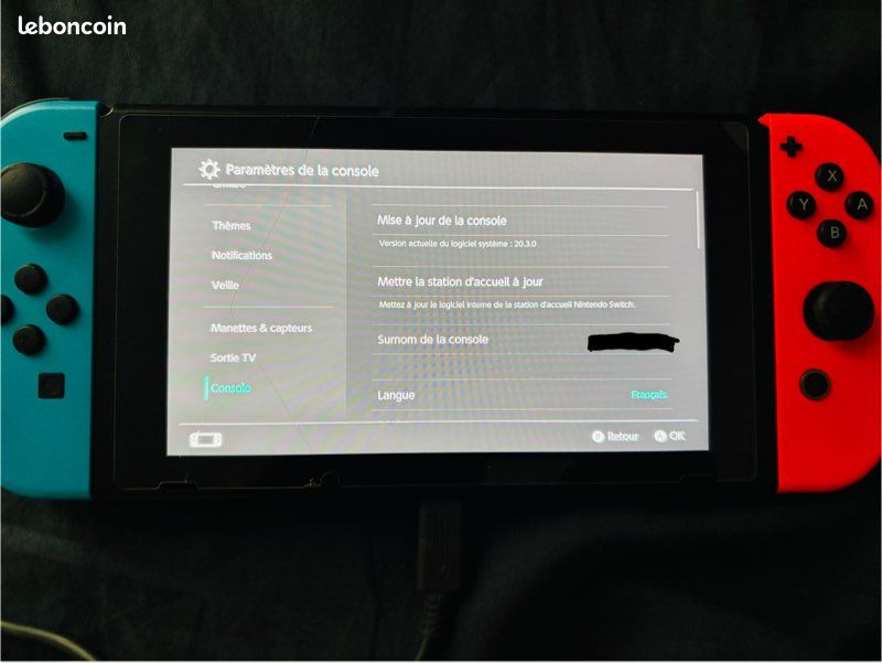 Switch oled parfait état + mario kart + minecraft (image 7)