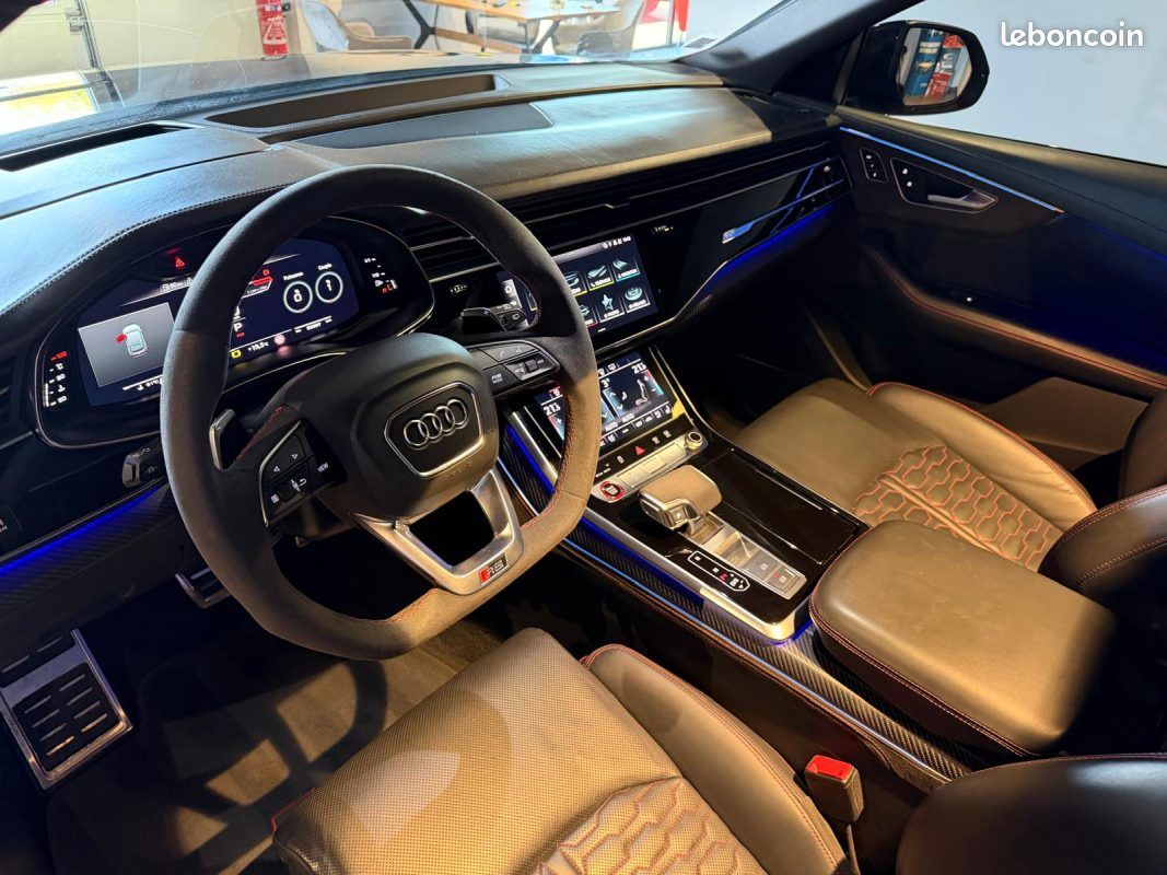 Audi rs q8 4.0l tfsi 600 quattro echapp sport/tete haute/b.o/pack rs design (image 19)