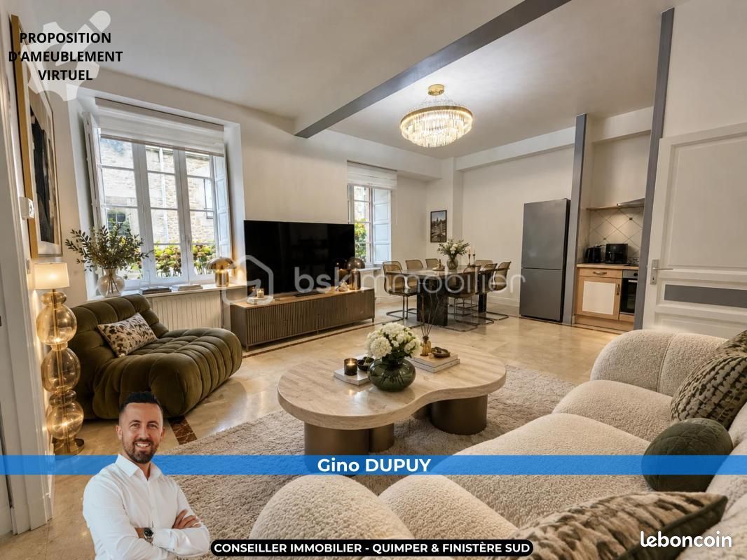 Appartement 3 pièces 64 m² · à Quimper · 64 m² · 149 900 €
