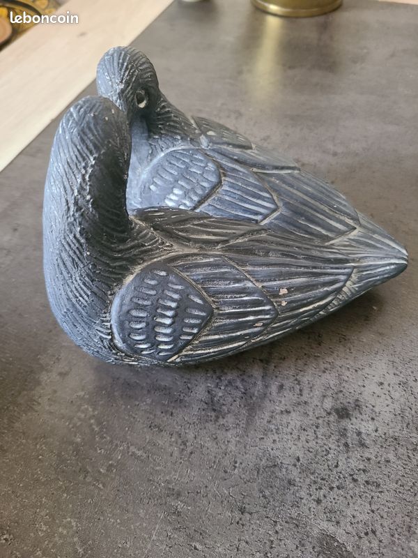 Sculpture pigeon en pierre (image 5)