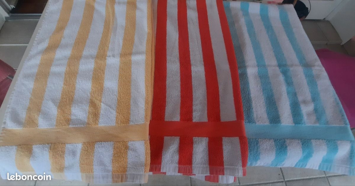 3 draps de bain (image 4)