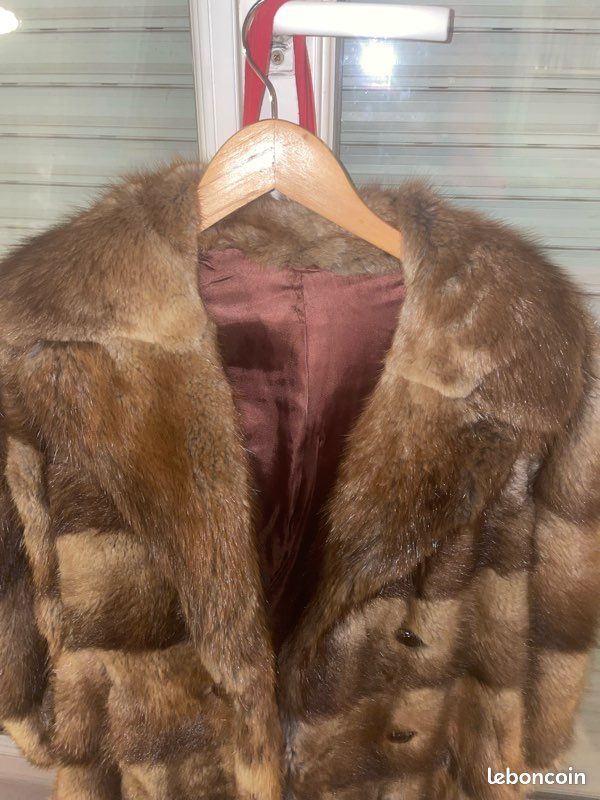 Manteau en fourrure de vison vintage – excellent état – provenance Canada (image 2)