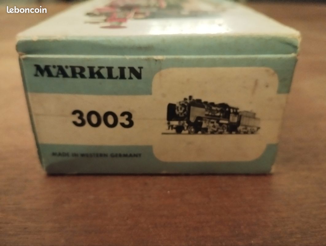 Märklin H0 - 3003 - Locomotive à vapeur avec tender (1) - BR 24 058 - DB