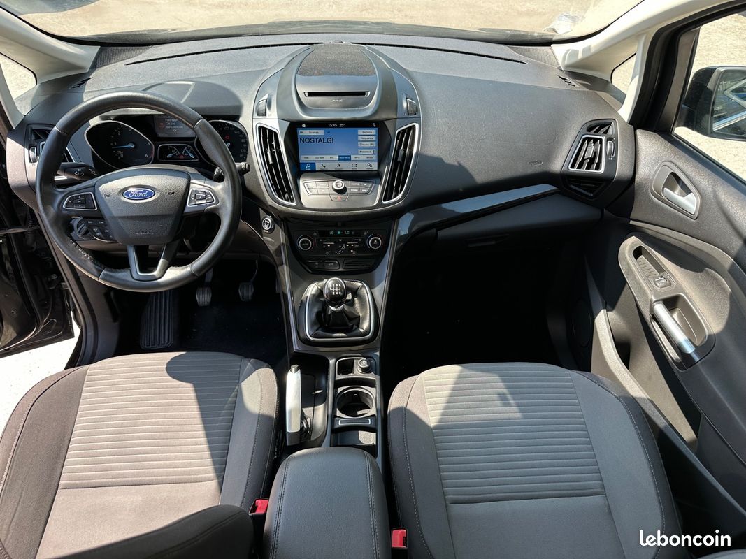 FORD C-Max Titanium 1.5 TDCi 120 cv {RADAR ARR - TOIT PANORAMIQUE} (image 12)