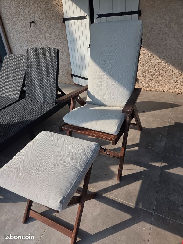 Fauteuil relax bois (image 4)