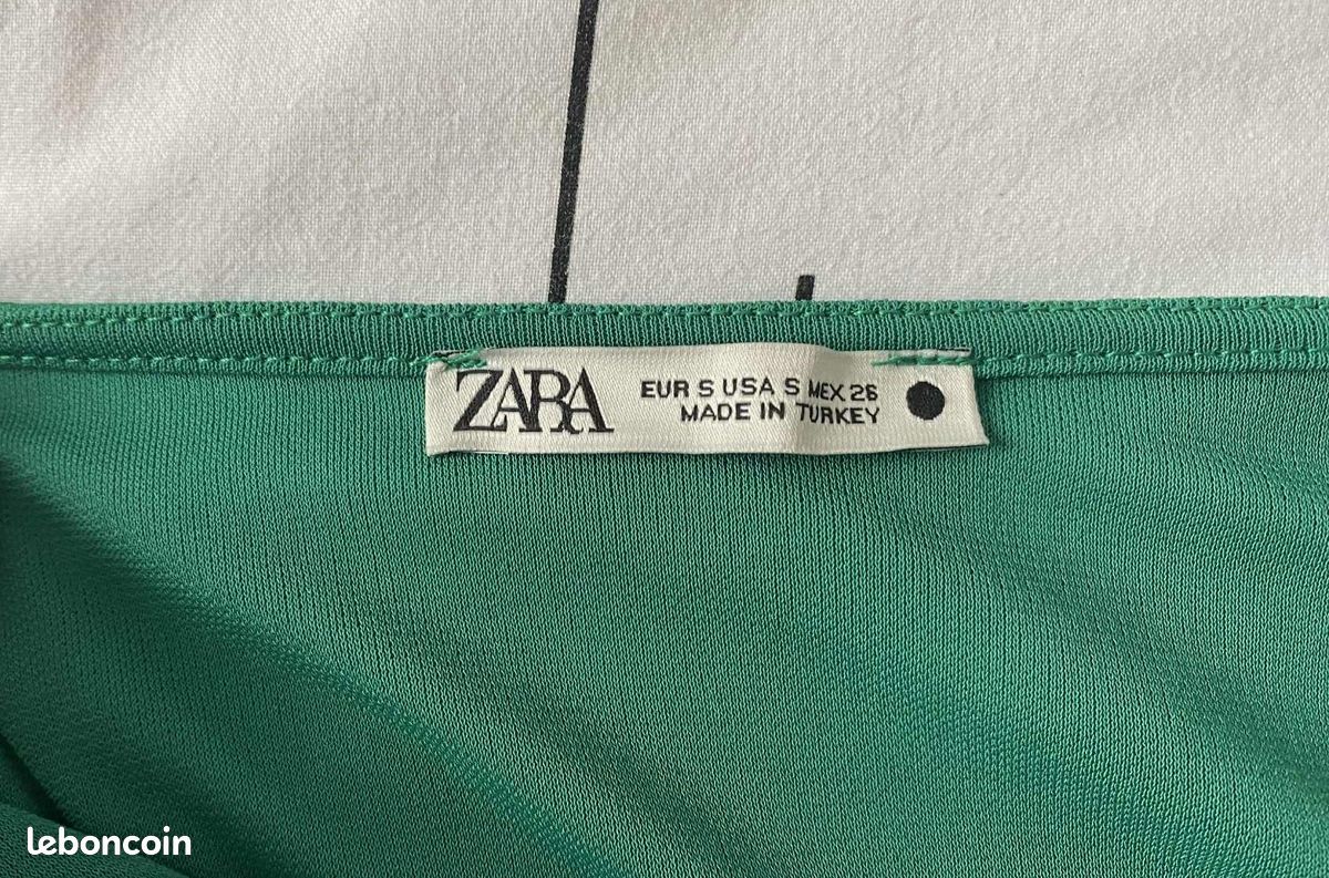 Blouse Femme Zara Taille S - Manches Dolman - Blanc - Neuve Sans étiquette