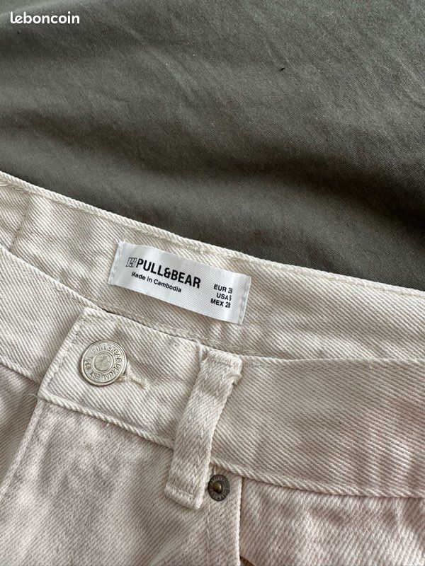 Jeans mom beige (image 3)