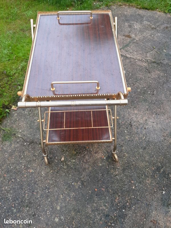 Petite table ancienne de service (image 2)