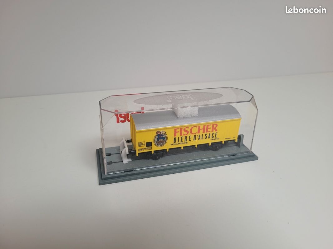 Jouef ho 6274 wagon refrigerant fischer schiltigheim, fourgon frigo sncf biere - Collection