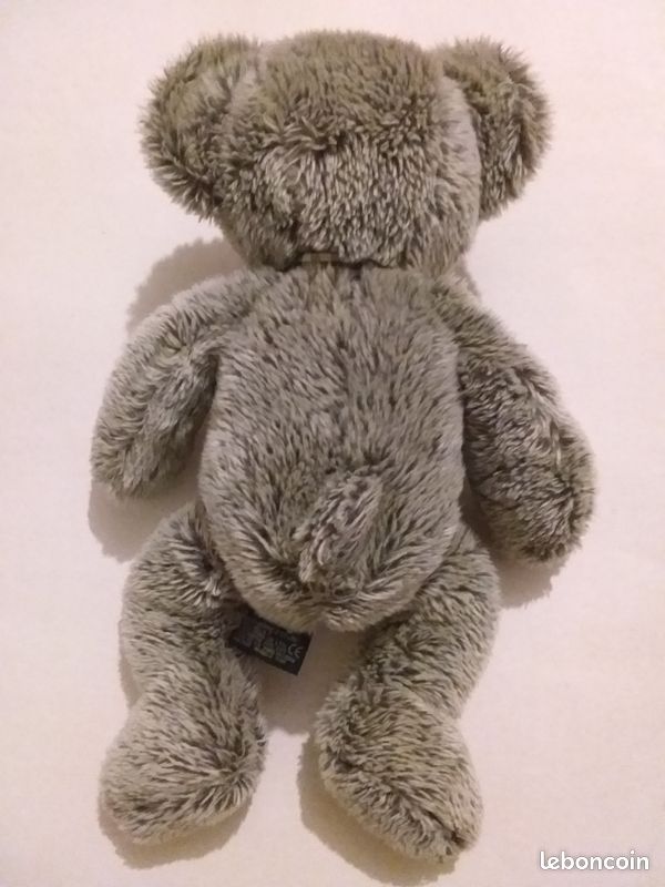 Ours en peluche gris neuf (image 3)
