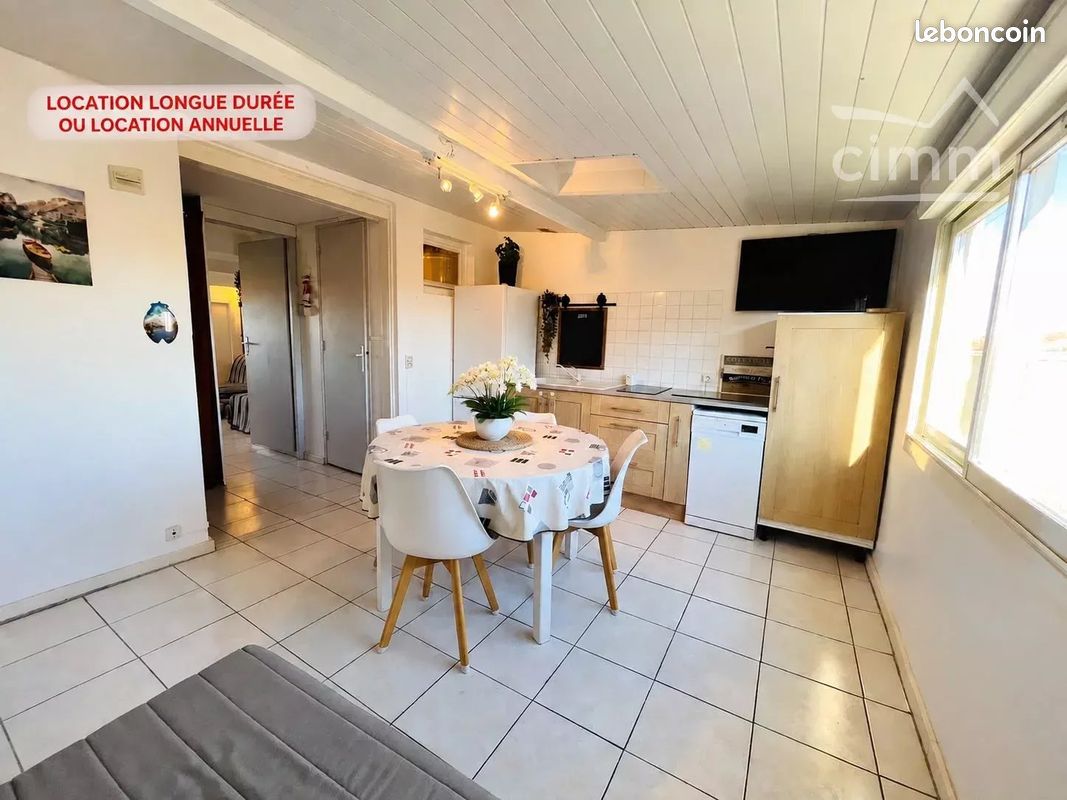 Appartement 2 pièces 33 m² · à Valras-Plage · 33 m² · 550 €/mois