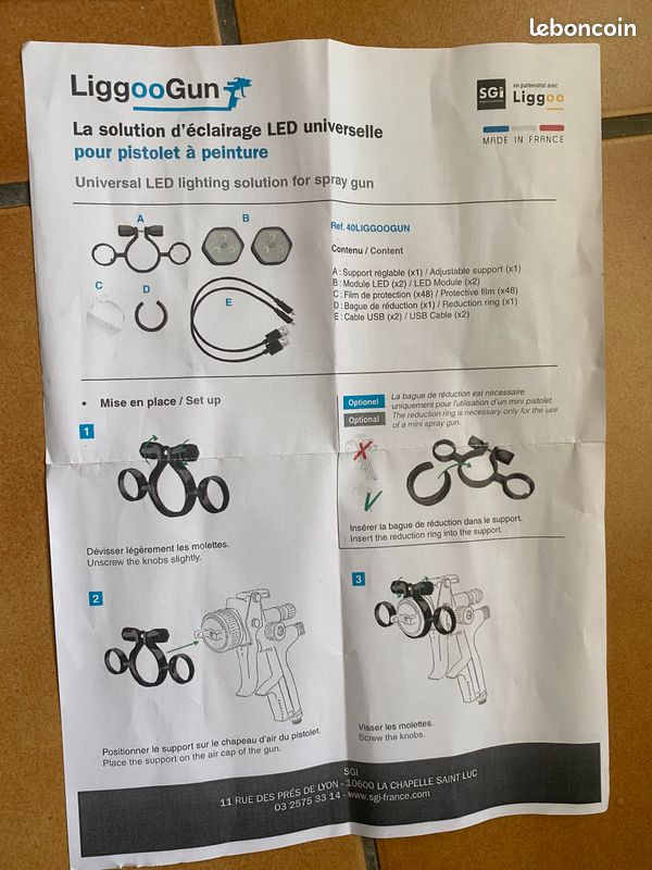 BenBow Pistolet à Peinture PK70 Mini - MP 1,0 Mm - Pistolet à Air