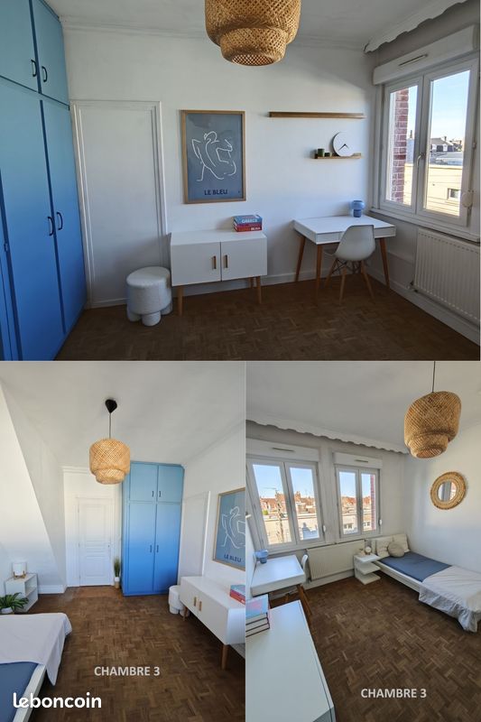 Appartement 4 pièces 75 m² · à Lille · 75 m² · 400 €