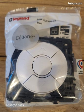 Interrupteur Volet Roulant Legrand Céliane 99740 - Neuf Sous Emballage