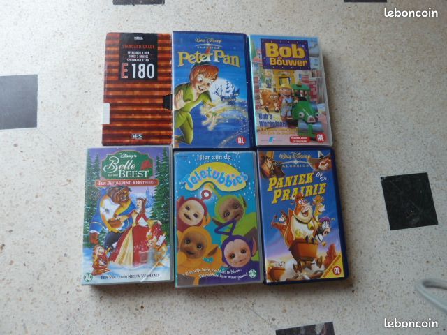 Lot de 6 k7 VHS en Nederlands (image 1)