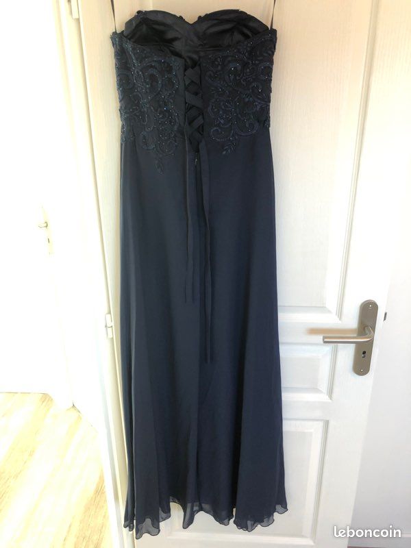 Robe bustier bleue (image 5)