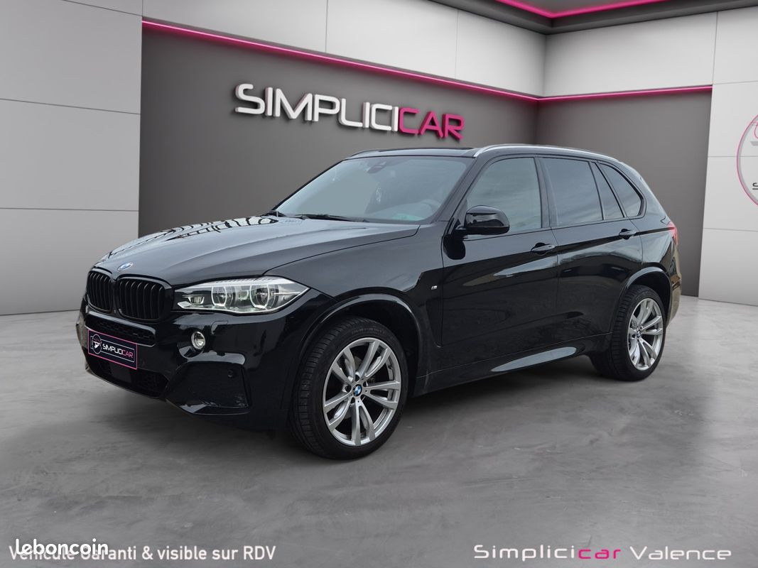 BMW X5 30 XD 7PLACES M SPORT 258Ch Toit ouvrant Cam 360° Harman Kardon Affichage tête haute ACC Garantie 12 mois (image 4)
