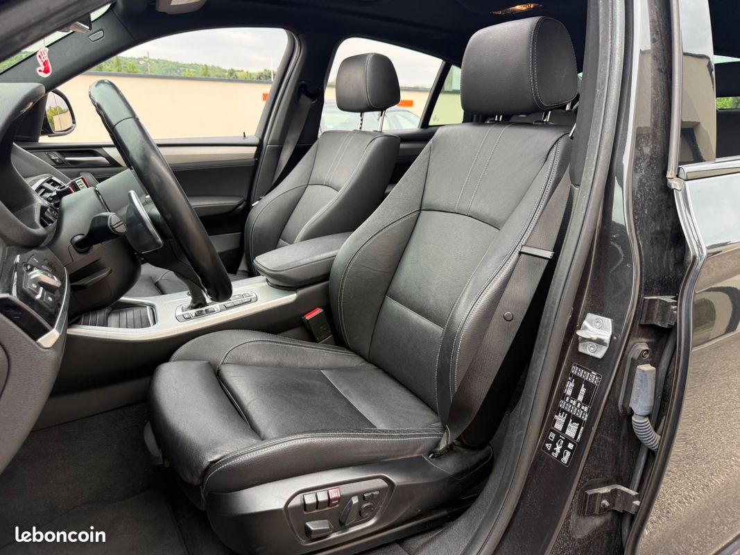 BMW X4 3.0 D 260CH M-SPORT XDRIVE BVA8 - ENTRETIEN BMW - SIÈGE CHAUFFANT - TOIT OUVRANt (image 14)