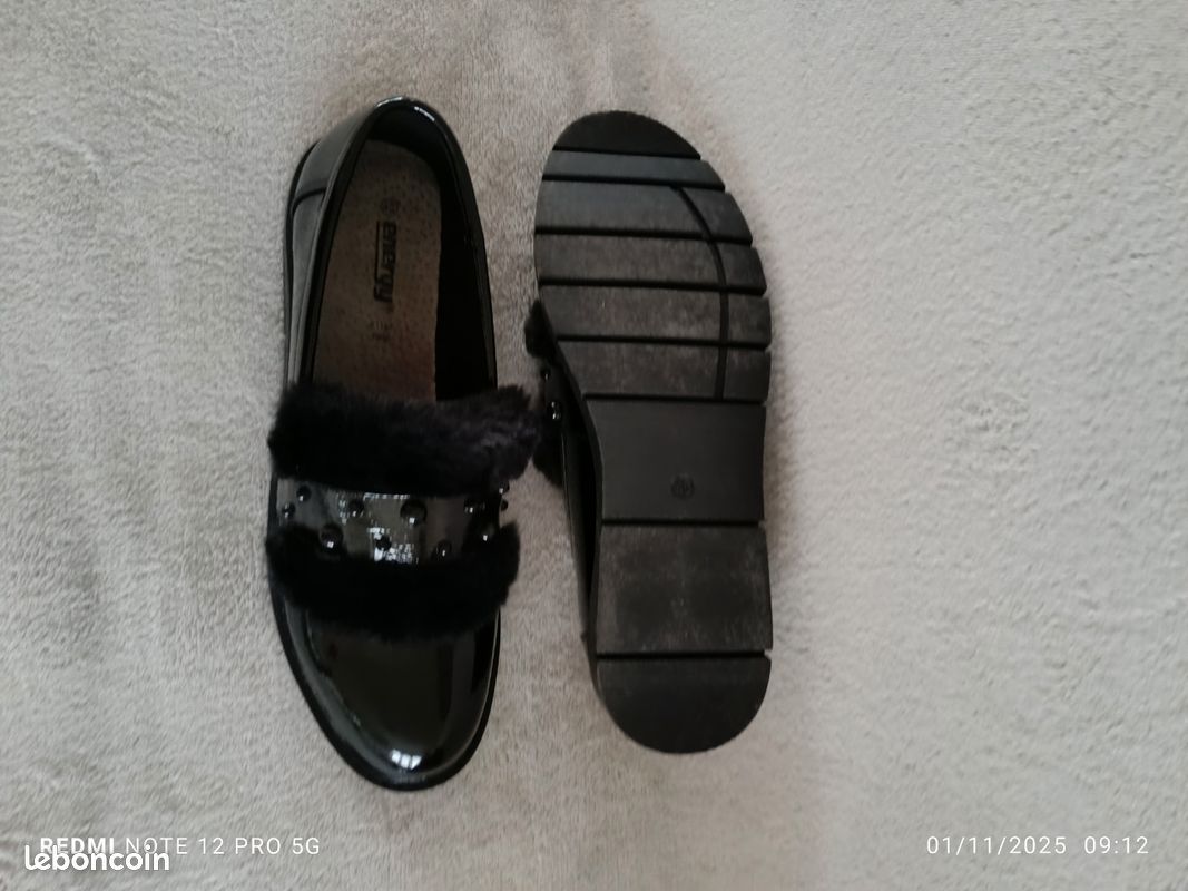 Mocassins vernis Energy 40 neufs (image 3)