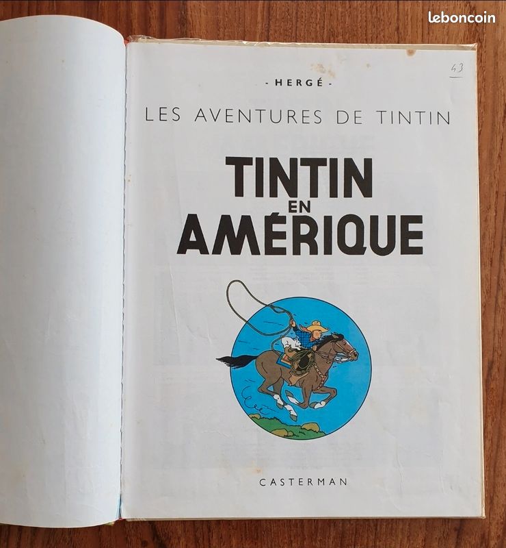 Les aventures de Tintin : Tintin en Amérique 1973 (image 3)