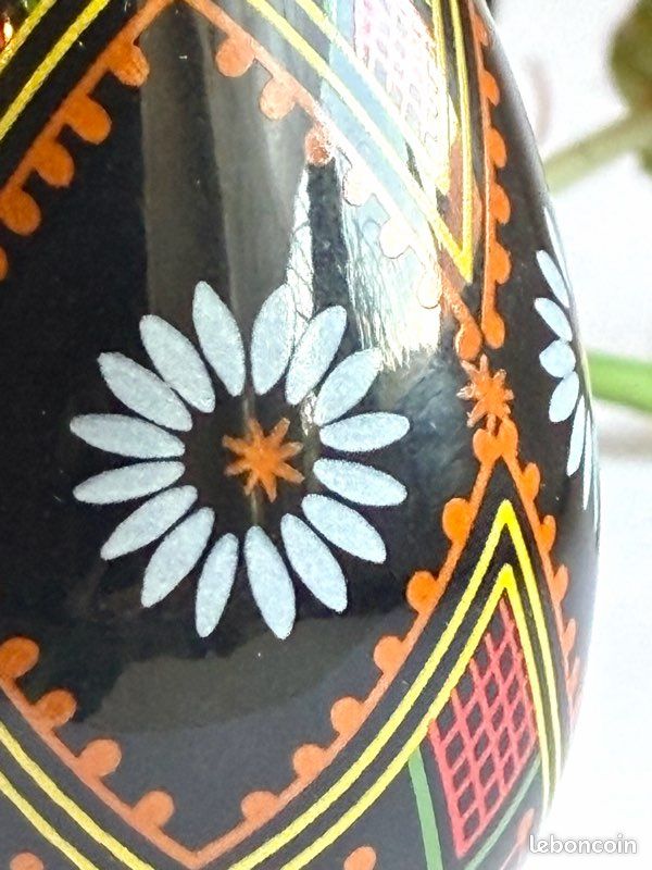Œuf Franklin Mint Ukrainien (1988) - Collection « Treasury of Eggs » (image 6)