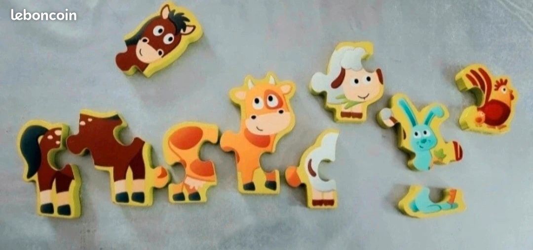 Puzzle bois animaux Hape (image 2)