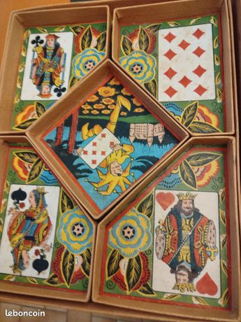 Jeu Du Nain Jaune Ancien En Bois - France, Pour Enfants 5-7 Ans - Bon état